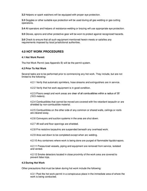 Enhot Work Program Template