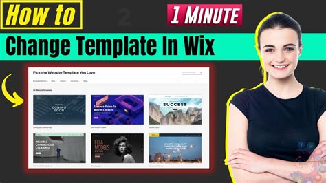 Enhow To Change Template In Wix