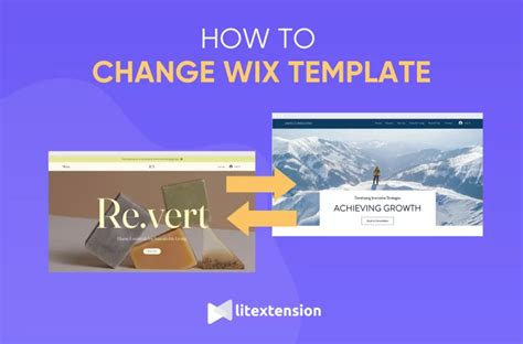 Enhow To Change Wix Template