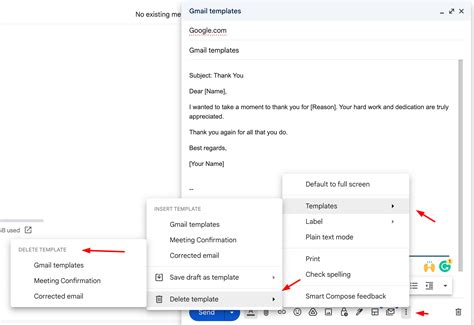 Enhow To Delete Templates In Gmail
