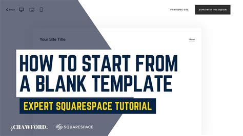 Enhow To Make A Squarespace Template