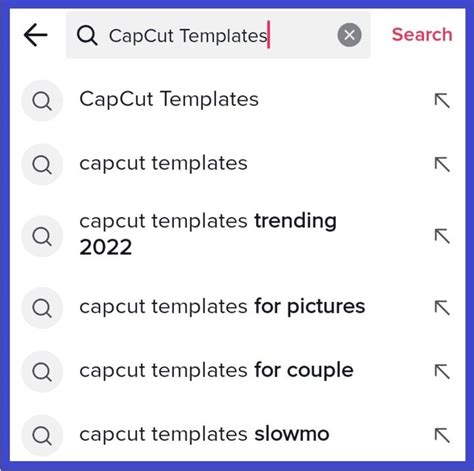 Enhow To Save Templates In Capcut
