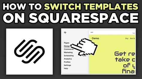 Enhow To Switch Squarespace Template