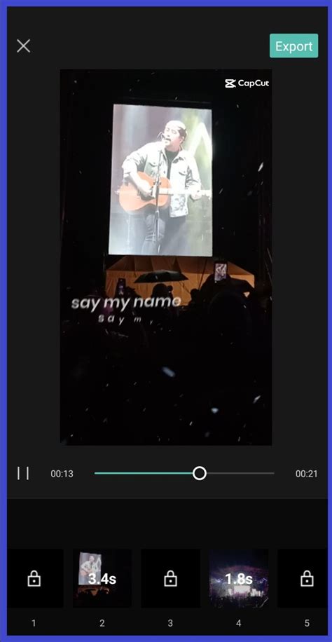 Enhow To Use Template In Capcut Iphone
