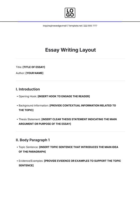 Enhow To Writing Template