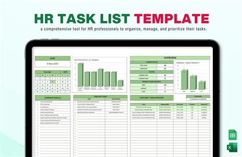 Enhr Task List Template
