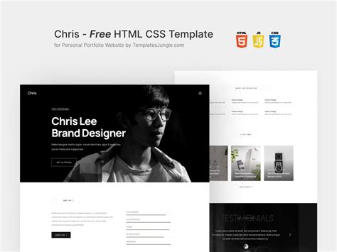Enhtml Portfolio Template Code