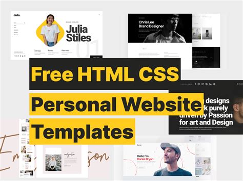 Enhtml5 Personal Website Template