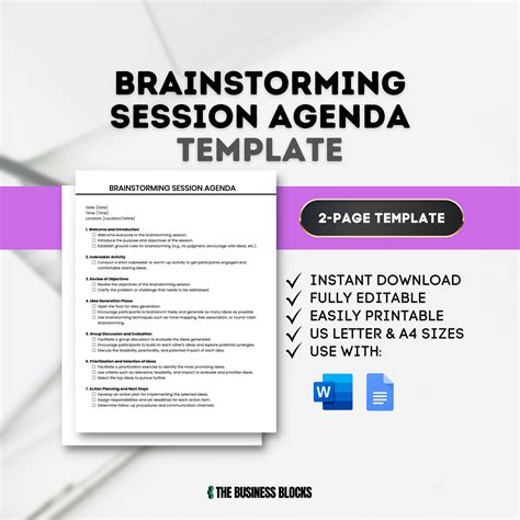 Enideation Session Template