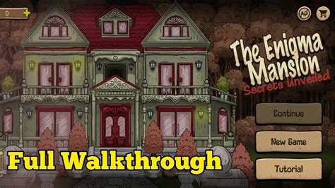 Enigma Mansion Walkthrough