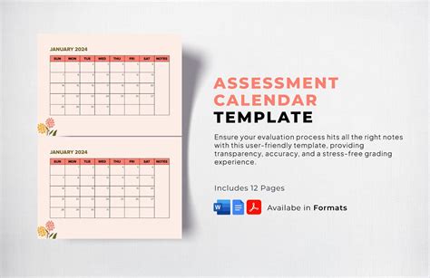 Enimplementation Calendar Template
