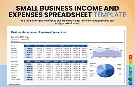 Enincome Vs Expenses Excel Template