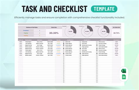 Eninspection Checklist Template Excel