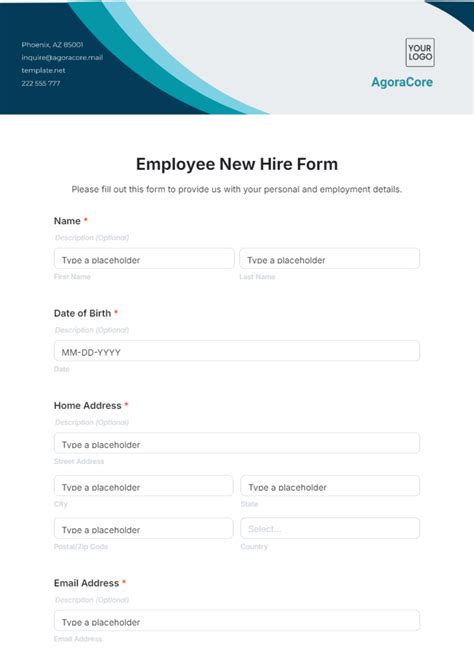 Enintent To Hire Template