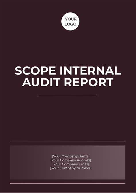 Eninternal Audit Template