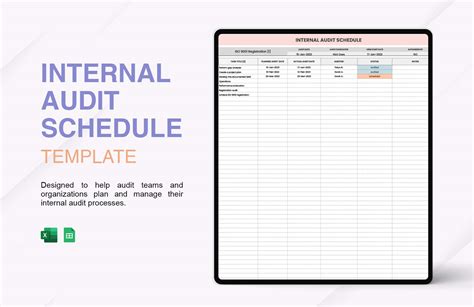 Eninternal Audit Template Excel