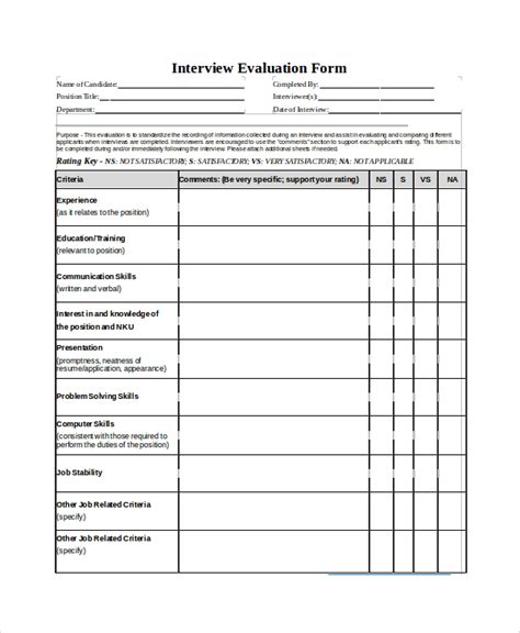 Eninterview Summary Template