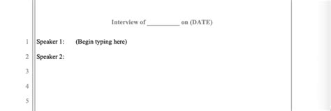 Eninterview Transcript Template