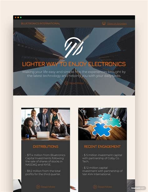 Eninvestor Newsletter Template