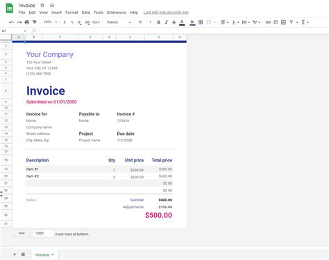 Eninvoice Email Template Examples
