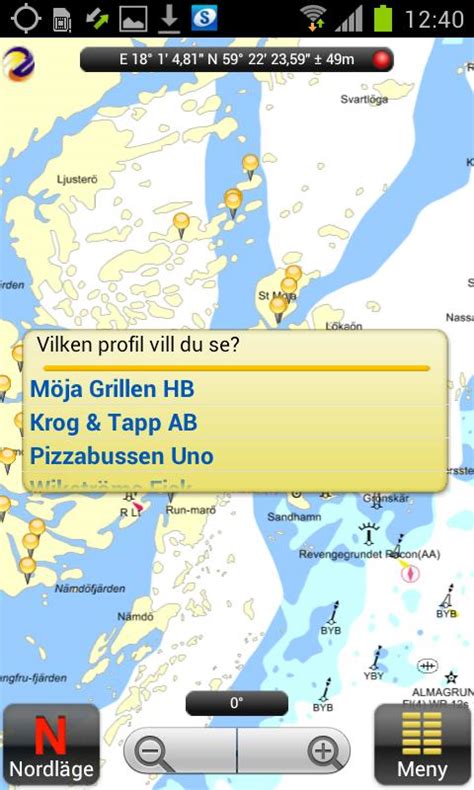 Eniro På sjön Gratis sjökort for Android APK Download
