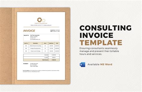 Enit Consulting Invoice Template