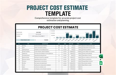 Enit Project Estimate Template