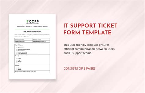 Enit Support Ticket Template
