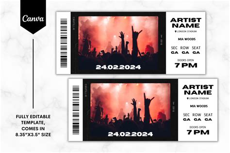 Enjira Ticket Template