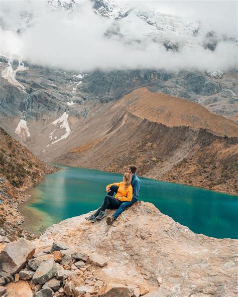 enjoying Humantay Lake