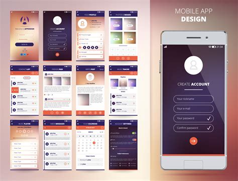 Enjquery Mobile Template Free