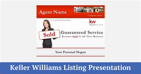 Enkeller Williams Listing Presentation Template