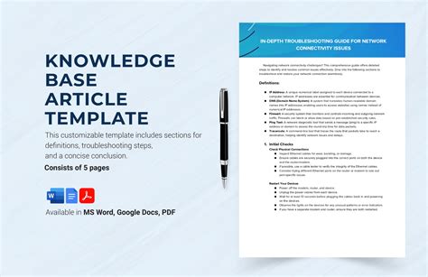 Enknowledge Base Article Templates
