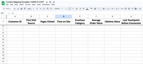 Enknowledge Mapping Template