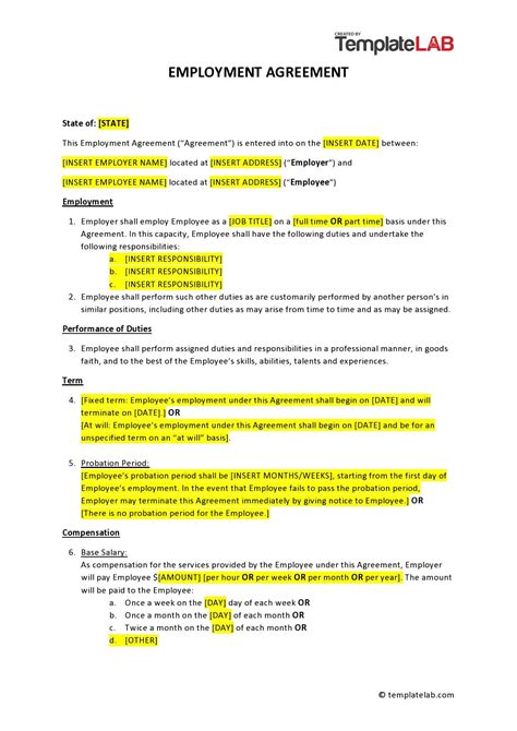 Enlabel Contract Template