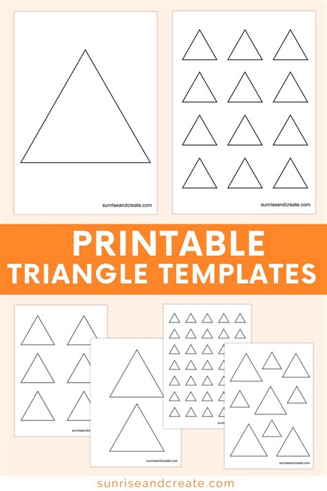 Enlarge Triangle Template