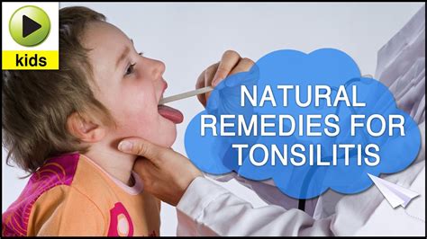 enlarged tonsils treatment for kids