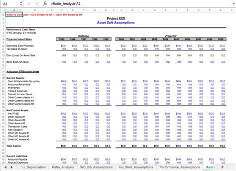 Enlbo Model Excel Template
