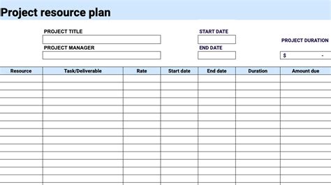 Enlean Project Plan Template