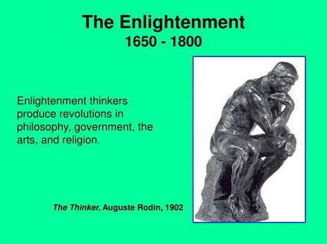 enlightenment period simple definition