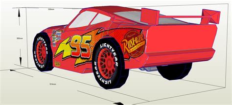 Enlightning Mcqueen Template