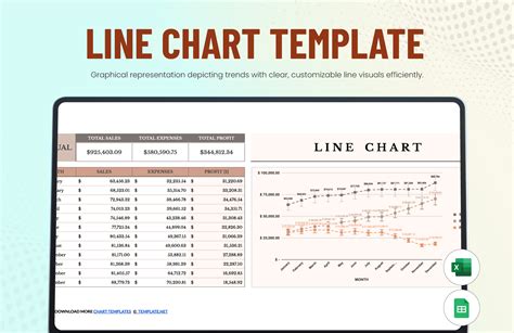 Enline Graph Template Excel