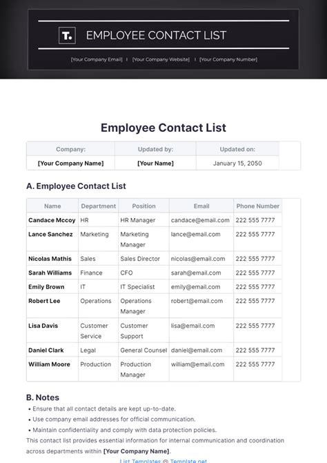 Enlinkedin Company List Template