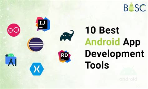 enlist tools to develop android application