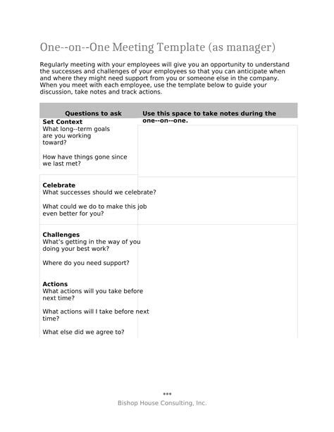 Enmanager Meeting Template