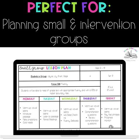 Enmath Intervention Lesson Plan Template