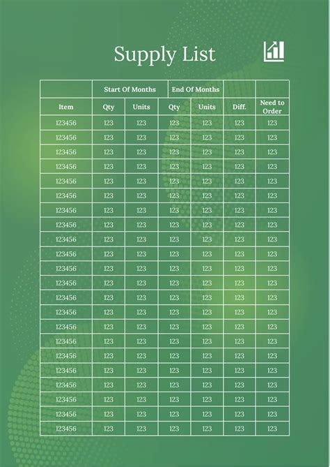 Enmembership List Template