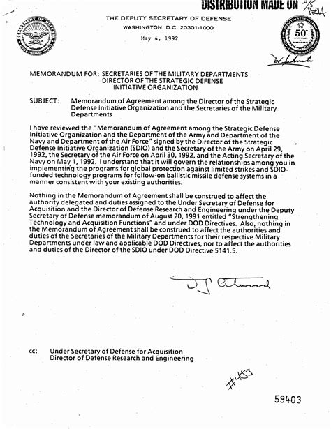 Enmemorandum Template Army