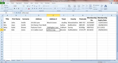 Enmerge Excel Data Into Word Template