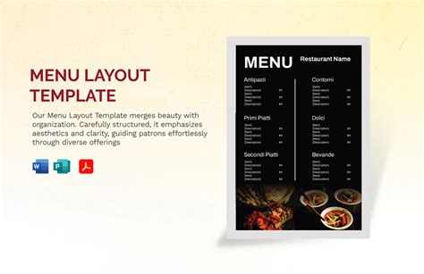 Enmexican Menu Templates